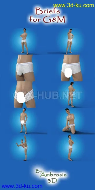 3D打印模型Briefs For G8M的图片