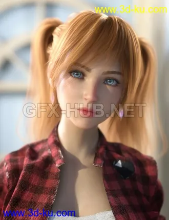 3D打印模型Brielle for Genesis 8 Female的图片