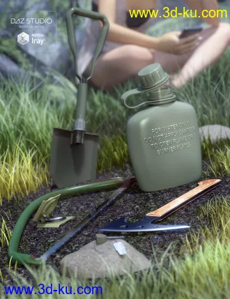 3D打印模型Camping Gear的图片