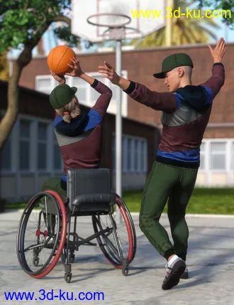 3D打印模型Campus Casual Outfit for Genesis 8.1 Males的图片