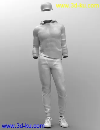 3D打印模型Campus Casual Outfit for Genesis 8.1 Males的图片