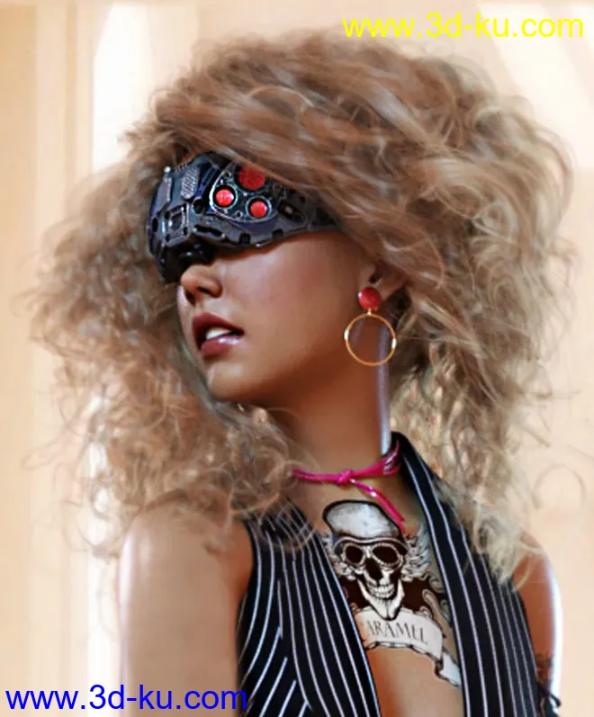 Caramel for Genesis 8 Female模型的图片4