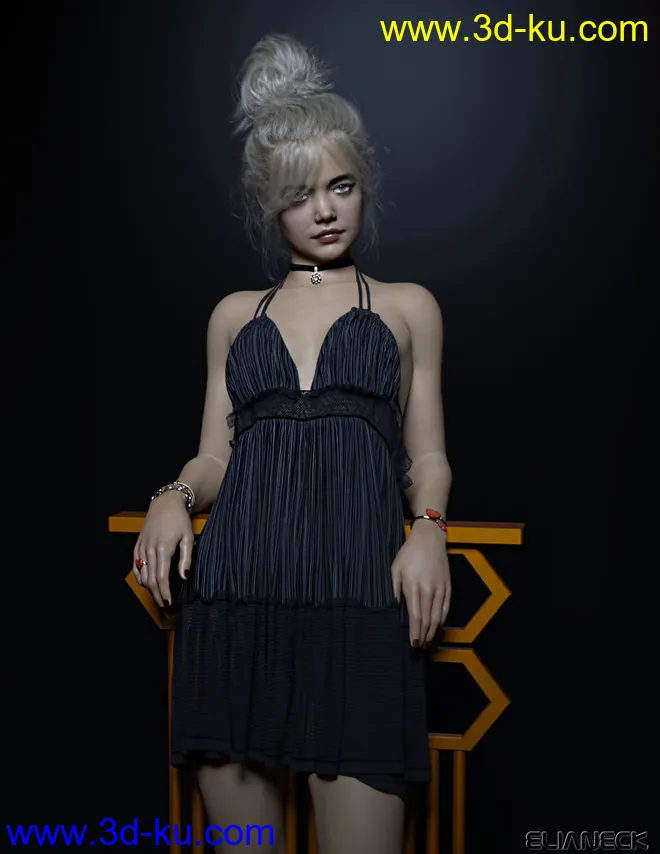 Caramel for Genesis 8 Female模型的图片6