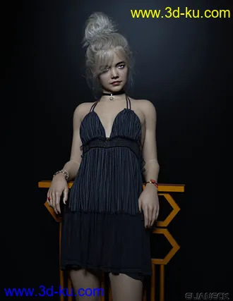 3D打印模型Caramel for Genesis 8 Female的图片