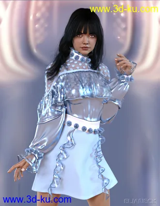 3D打印模型Caramel for Genesis 8 Female的图片
