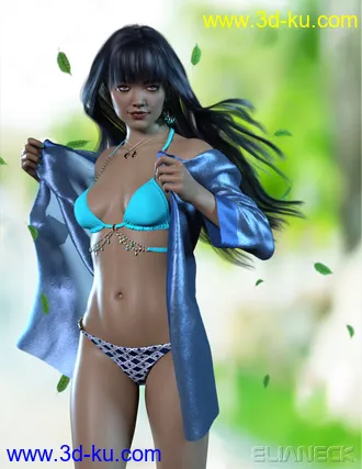3D打印模型Caramel for Genesis 8 Female的图片