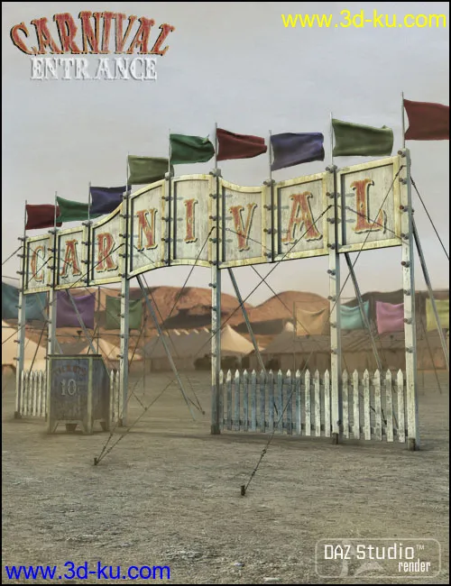 Carnival Entrance模型的图片1