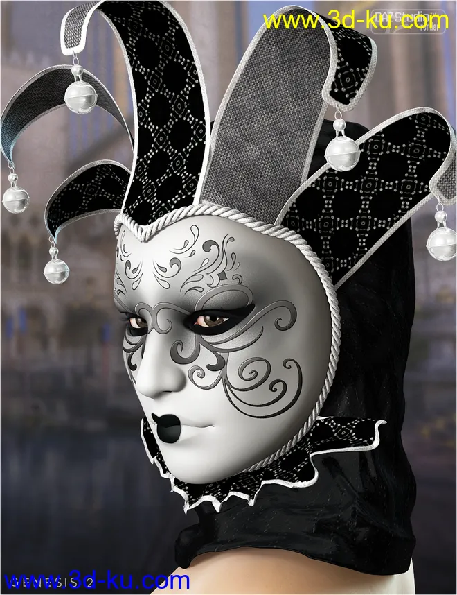 Carnivale for Venetian Mask模型的图片1