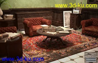 3D打印模型Carpet Shaders - Persian Rugs的图片