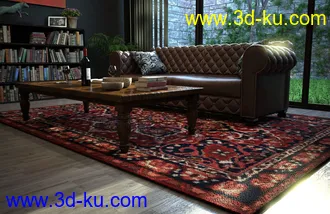 3D打印模型Carpet Shaders - Persian Rugs的图片