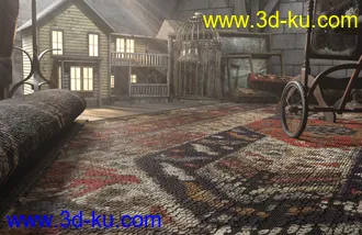 3D打印模型Carpet Shaders - Persian Rugs的图片