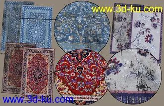 Carpet Shaders - Persian Rugs模型的图片19