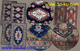 3D打印模型Carpet Shaders - Persian Rugs的图片