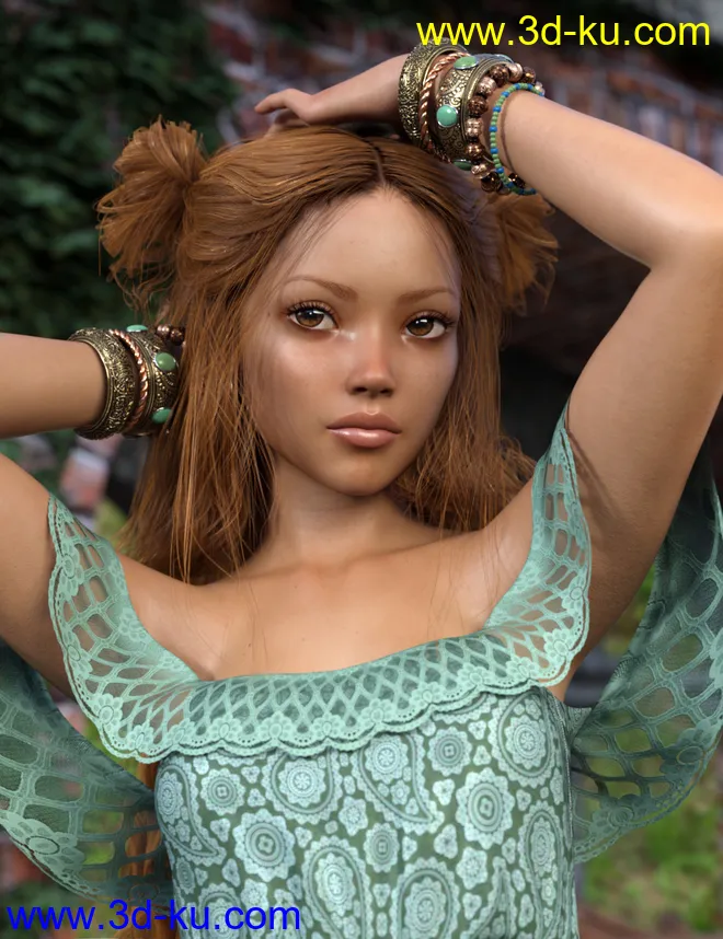 Carra for Genesis 8 Female模型的图片1