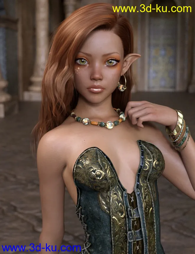 Carra for Genesis 8 Female模型的图片5
