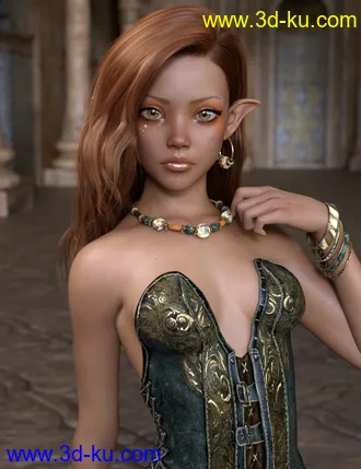 3D打印模型Carra for Genesis 8 Female的图片