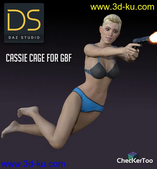 Cassie Cage For G8F模型的图片1