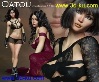3D打印模型Catou for G3 and G8 Females的图片