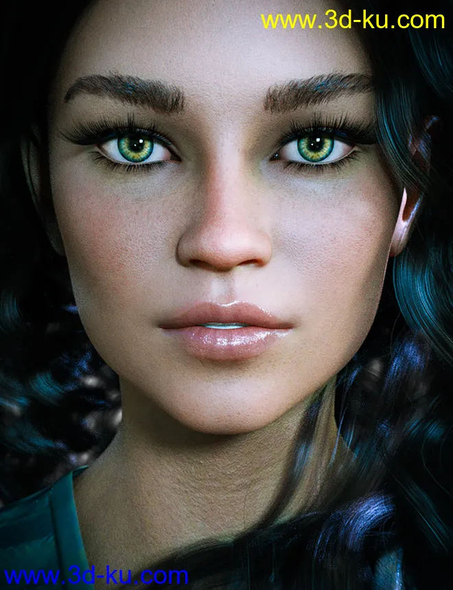 CB Bexley HD For Genesis 8 Female模型的图片1