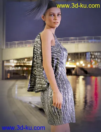 3D打印模型CB Bexley HD For Genesis 8 Female的图片