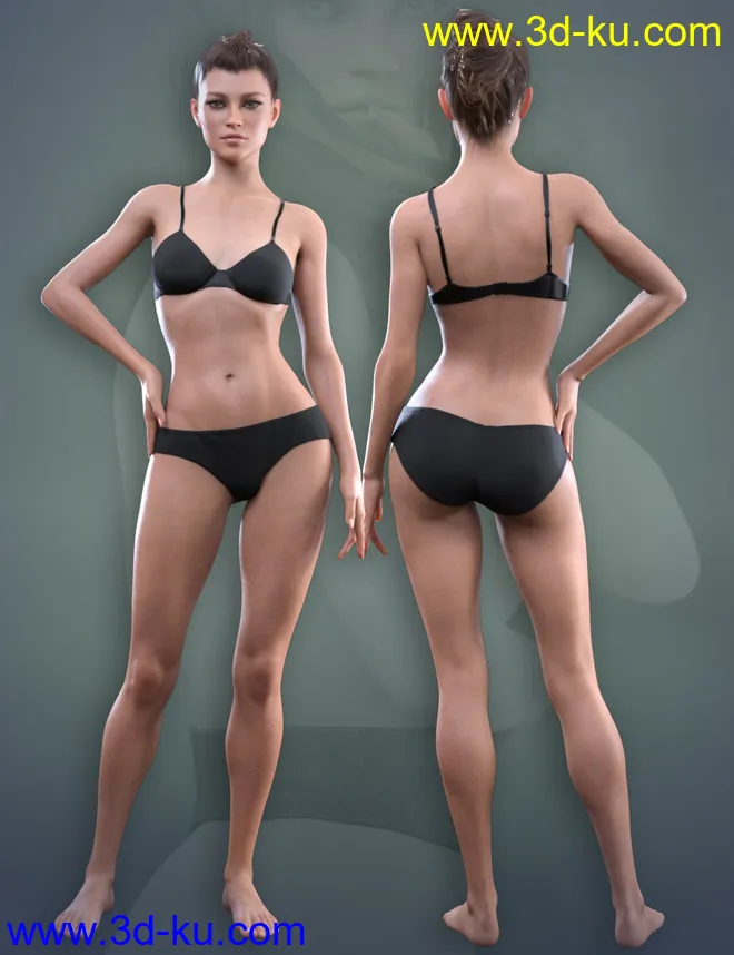 CB Bexley HD For Genesis 8 Female模型的图片6