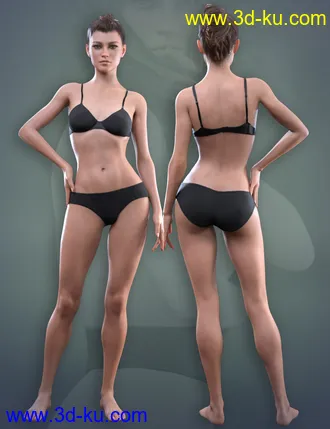 3D打印模型CB Bexley HD For Genesis 8 Female的图片