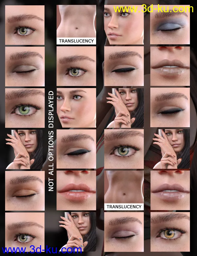 CB Bexley HD For Genesis 8 Female模型的图片7