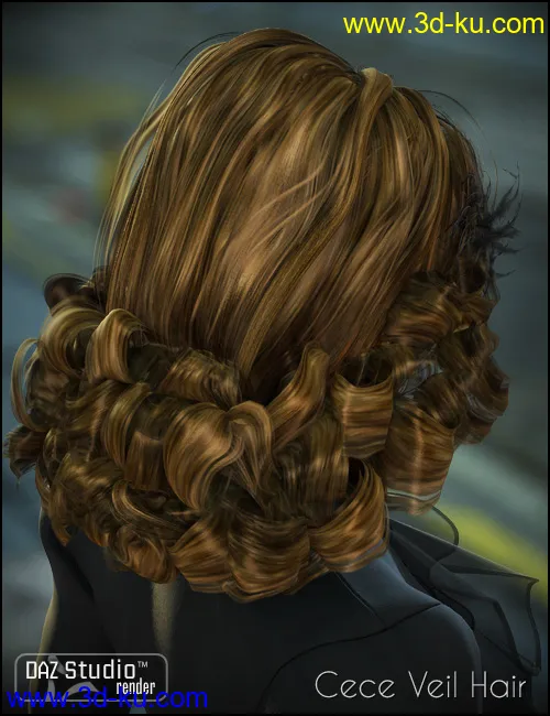 CeCe Veil Hair模型的图片2