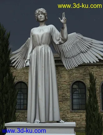 3D打印模型Celestial Poses for Victoria 5 and Michael 5的图片