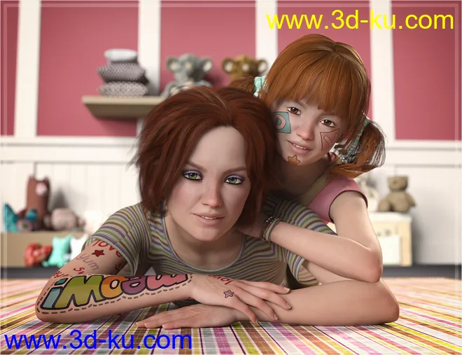 CharChar for Genesis 8 Female模型的图片2