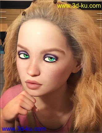 3D打印模型CharChar for Genesis 8 Female的图片