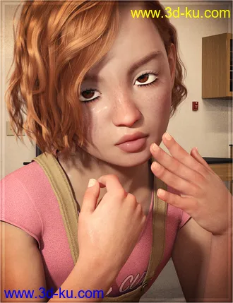 3D打印模型CharChar for Genesis 8 Female的图片