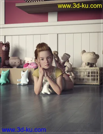 3D打印模型CharChar for Genesis 8 Female的图片