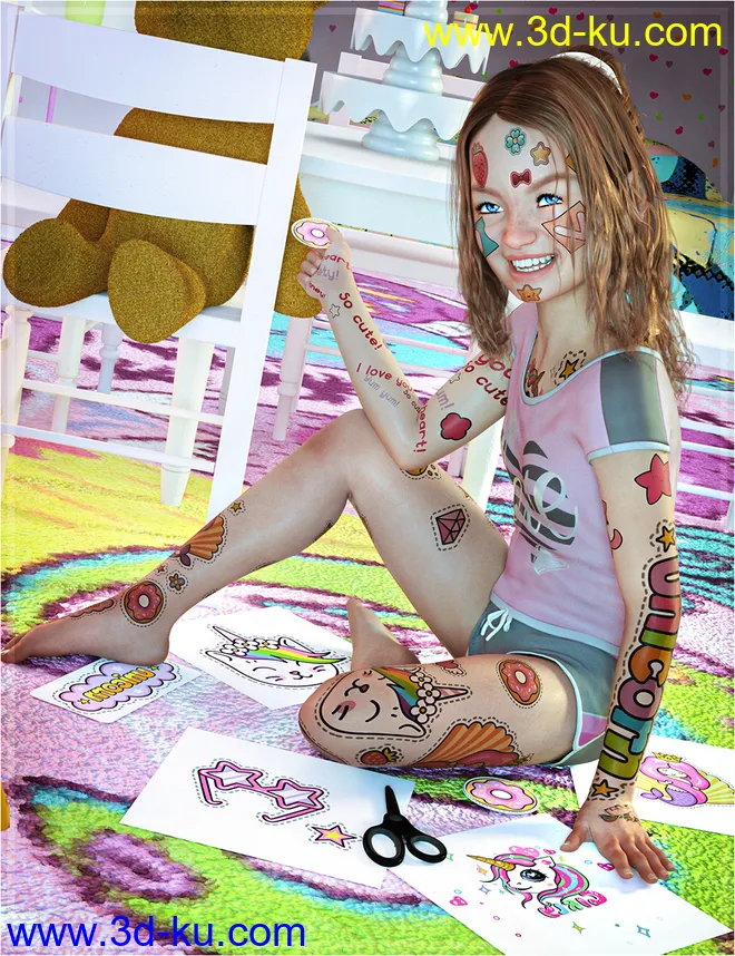 CharChar for Genesis 8 Female模型的图片10