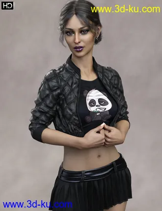 3D打印模型Chasina HD for Genesis 8 Female的图片