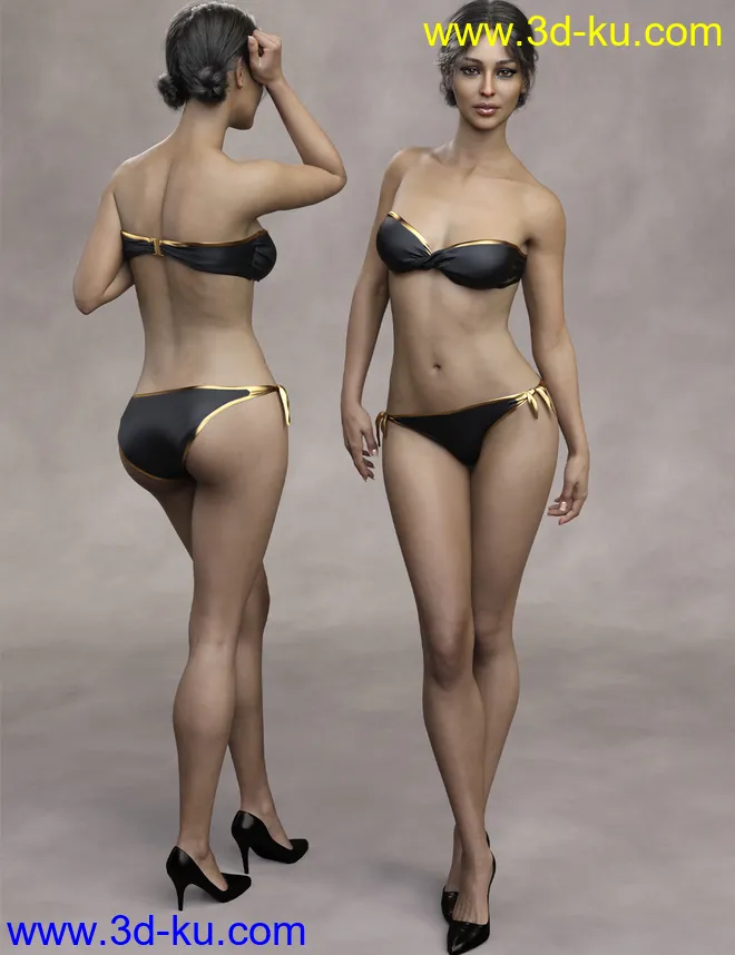 Chasina HD for Genesis 8 Female模型的图片9