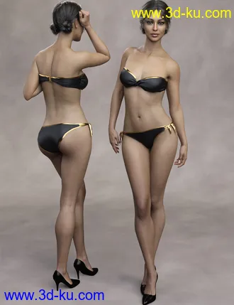 3D打印模型Chasina HD for Genesis 8 Female的图片