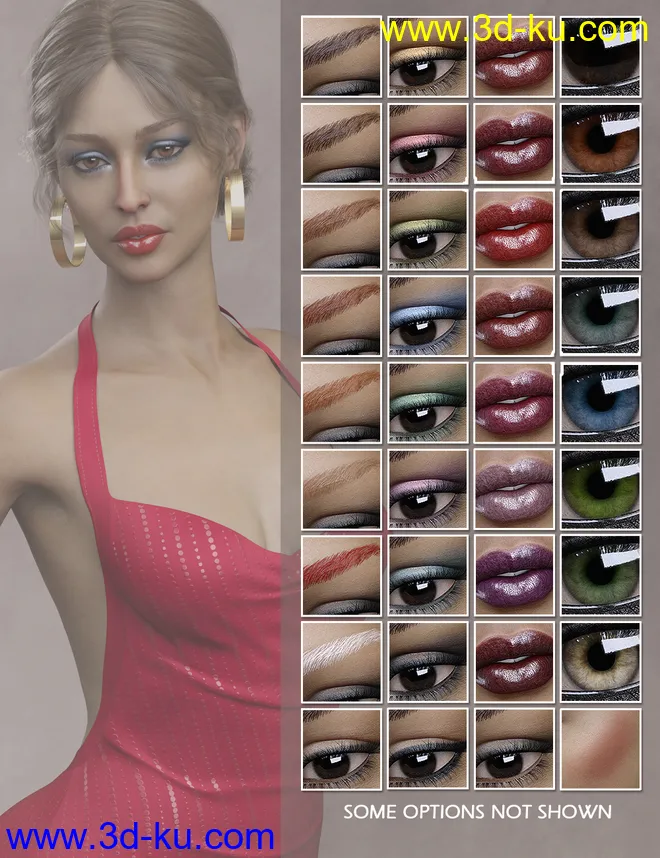 Chasina HD for Genesis 8 Female模型的图片10