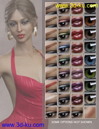 3D打印模型Chasina HD for Genesis 8 Female的图片