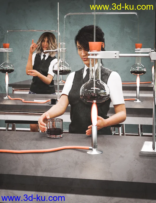 Chemistry Classroom模型的图片1