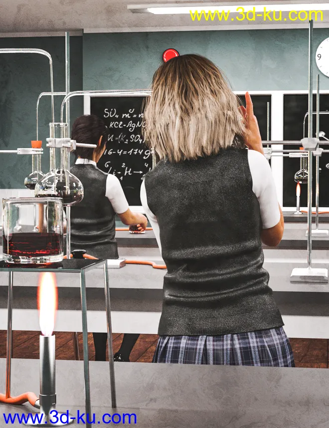 Chemistry Classroom模型的图片2