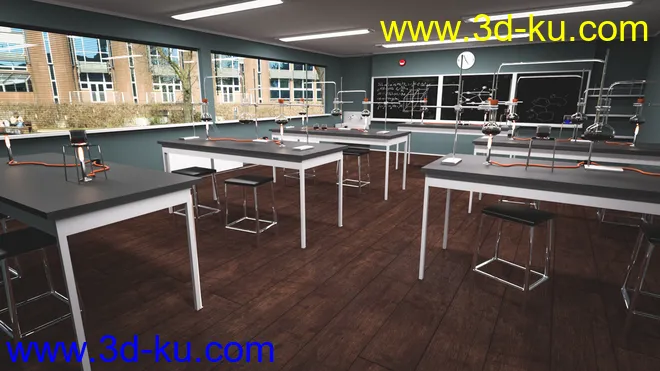 Chemistry Classroom模型的图片3