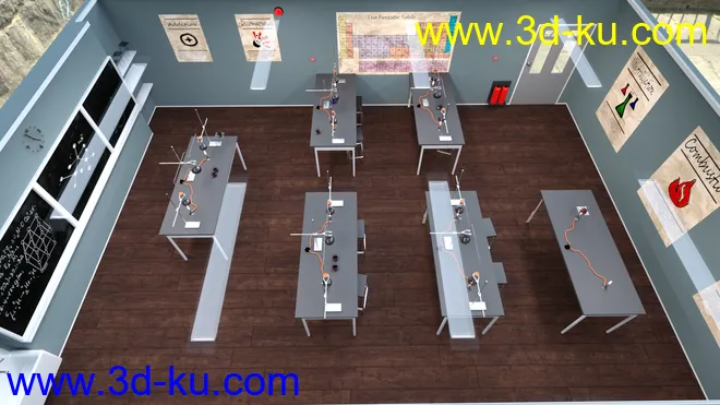 Chemistry Classroom模型的图片4