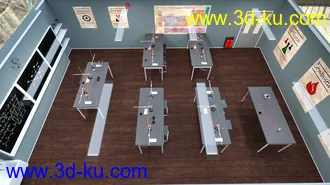 3D打印模型Chemistry Classroom的图片