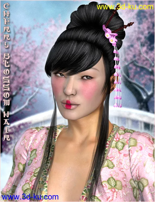 Cherry Blossom Hair模型的图片1