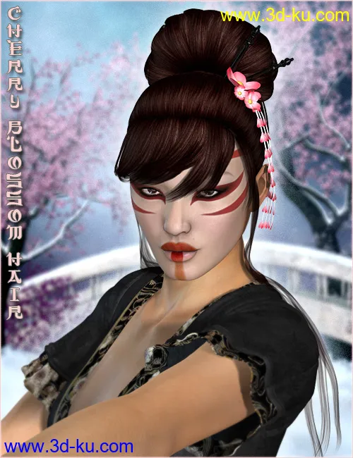 Cherry Blossom Hair模型的图片6