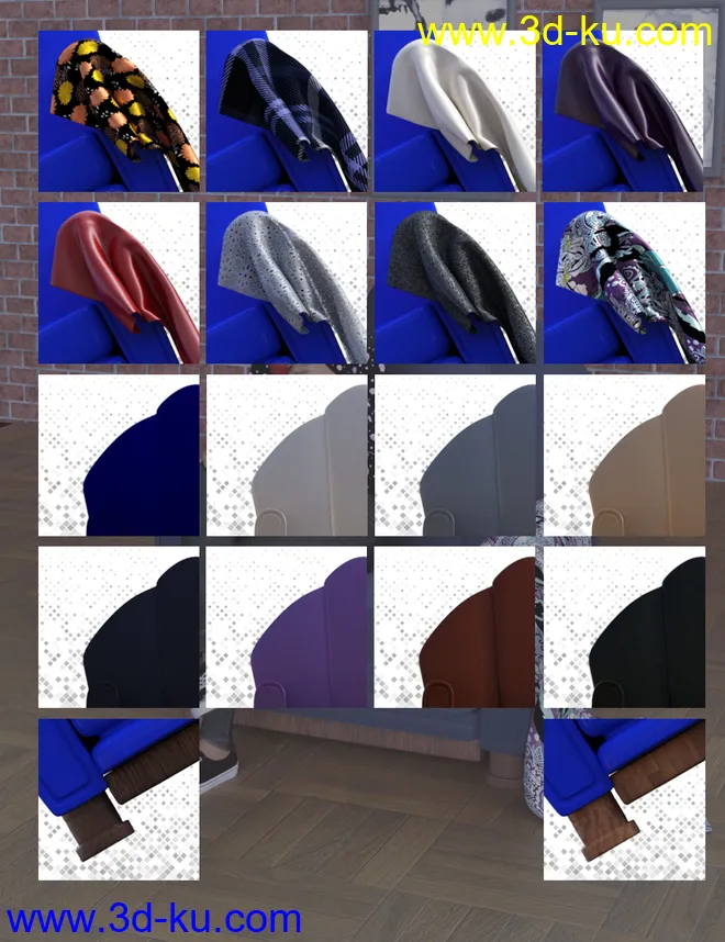 Chic Prop and Poses for Genesis 3 and 8 Female模型的图片12