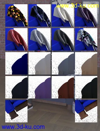 3D打印模型Chic Prop and Poses for Genesis 3 and 8 Female的图片