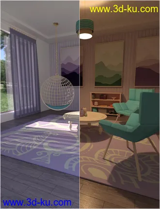 3D打印模型Chill Out Room的图片