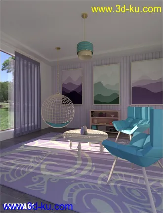 3D打印模型Chill Out Room的图片